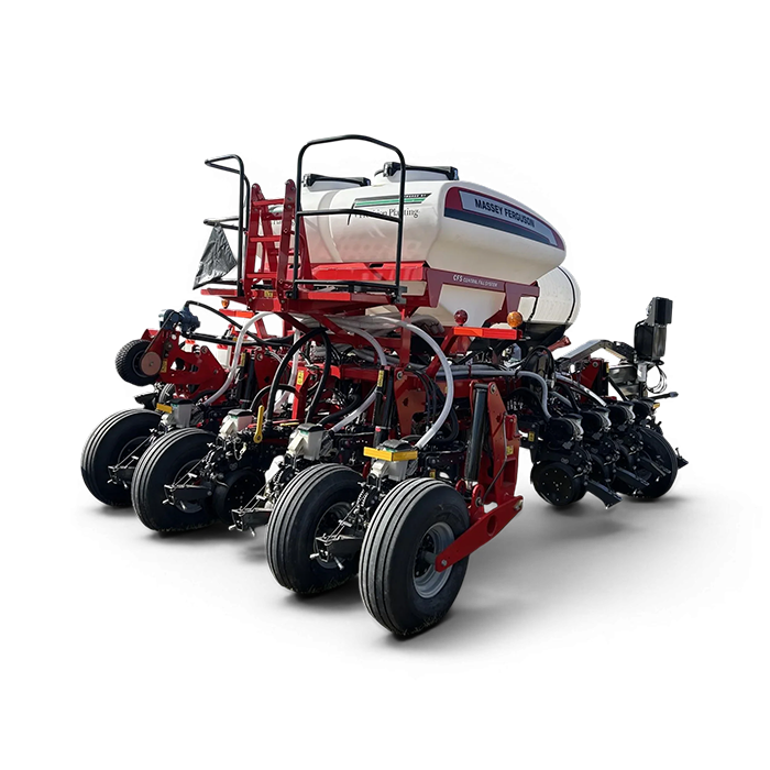 Cut Out Of Massey Ferguson Harvester
